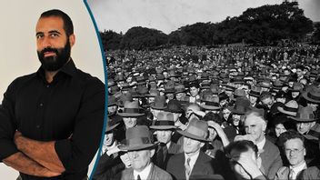 Planeten har nyss firat åtta miljarder homo sapiens. Foto: State Library of New South Wales collection, public domain