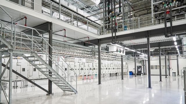 Northvolts fabrik i Västerås. Arkivbild. Foto: Simon Rehnström/SvD/TT