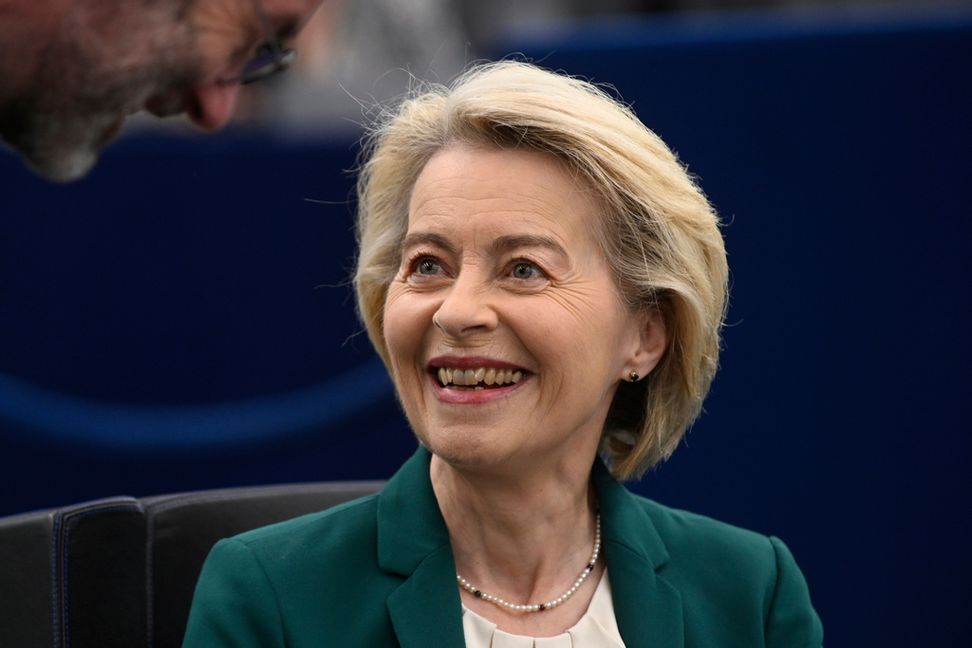 EU-kommissionens ordförande Ursula von der Leyen. Arkivbild. Foto: Pascal Bastien/AP/TT