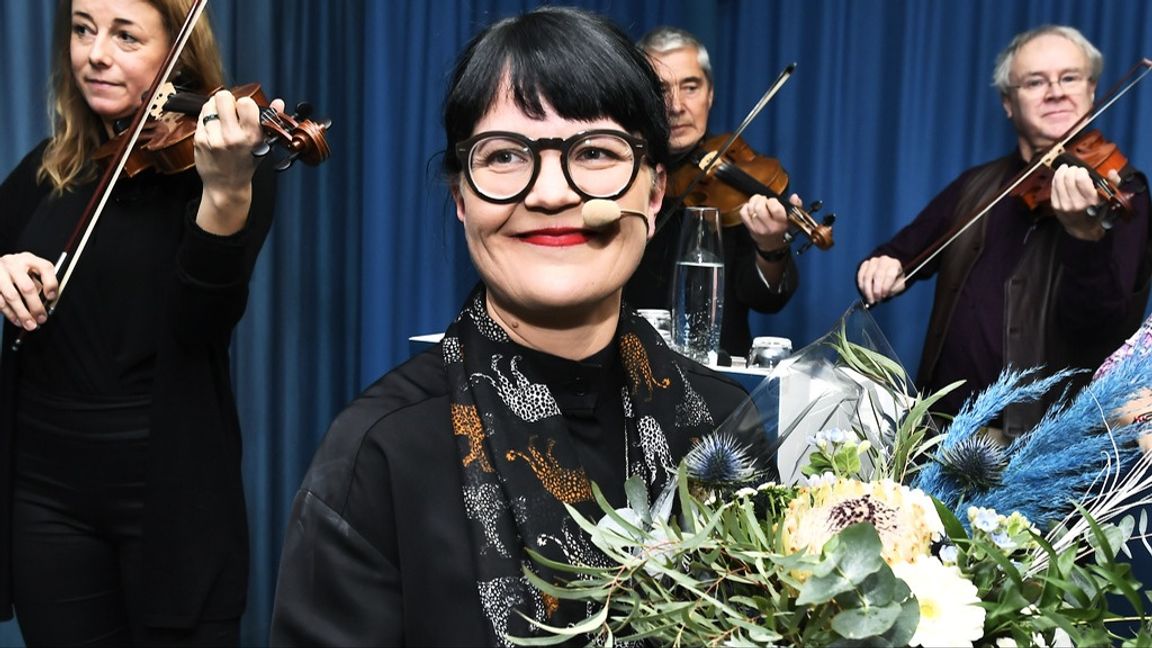 Ljuv musik för TCO-facken. Bilden från när Therese Svanström valdes som TCO-ordförande 2019. Arkivbild. Foto: CLAUDIO BRESCIANI/TT