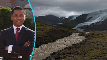 Glaciären Vatnajökull på Island som figurerar i Sturlungasagan. Foto: Paul Mayall/picture-alliance/dpa/AP Images/ TT