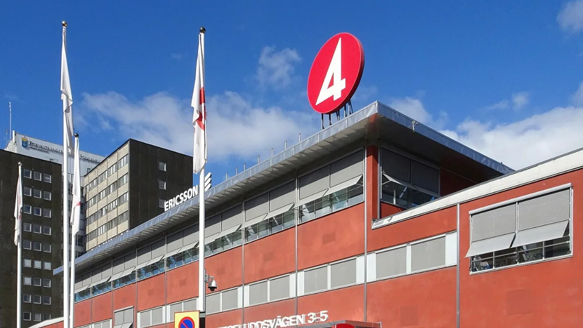 TV4-huset. Foto: Holger.Ellgaard, CC BY-SA 4.0, via Wikimedia Commons