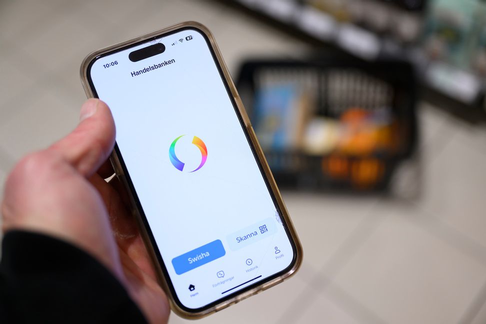 Det är problem för Swish-användare att betala. Arkivbild. Henrik Montgomery/TT