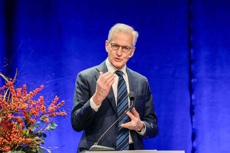 Norges statsminister Jonas Gahr Støre (AP) i måndags. Foto: Gorm Kallestad/NTB/TT