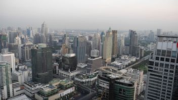 Vy över Bangkoks skyskrapor. Foto: Leif R Jansson/TT