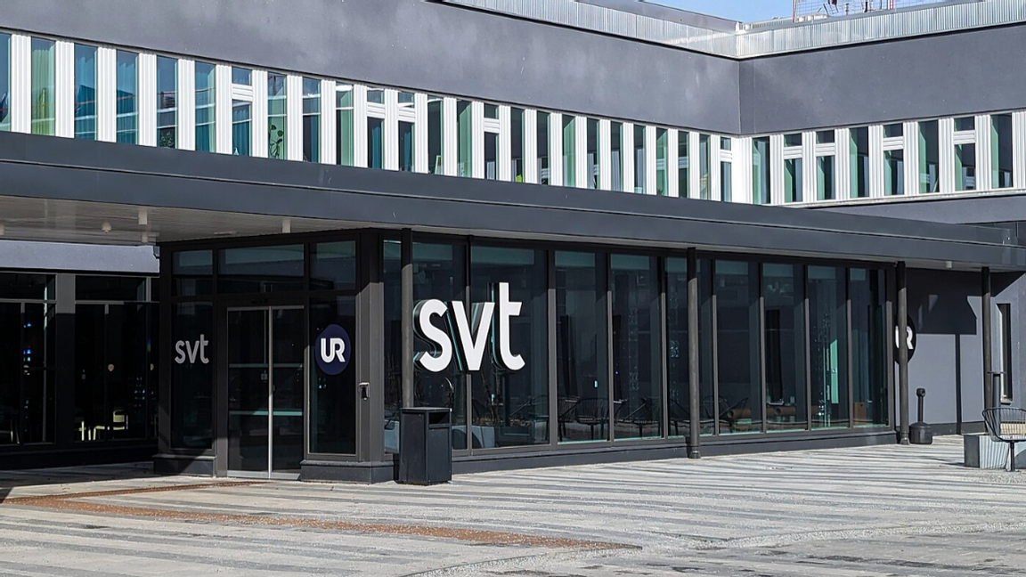 Tv-huset i Stockholm. Foto: AleWi via Wikimedia Commons (CC BY-SA 4.0)