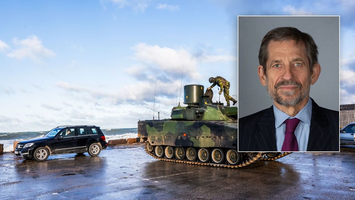 Thomas Graham har tidigare varit rådgivare åt George W Bush i frågor om Ryssland. Han tror inte att Ryssland kommer att angripa Sverige. På bilden svensk militär på Gotland. Foto: Pressbild/Karl Melander/TT