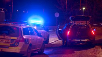 En skadad efter en skottlossning i Hökarängen under lördagskvällen. Arkivbild. Foto: Pontus Lundahl/TT