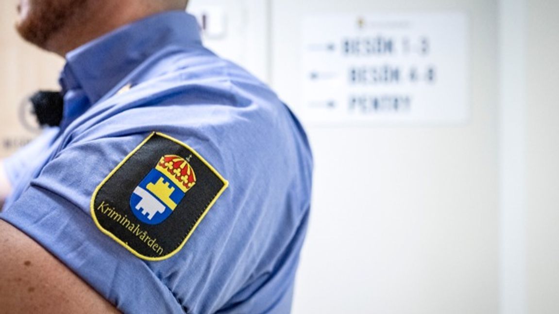 Kriminalvårdens anställda får allt oftare oönskade meddelanden från dömda – ibland hem till privatadressen. Foto: Johan Nilsson/TT. 