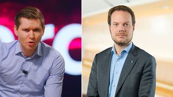 Markus Allard och Martin Kinnunen. Bild: Faksimil Youtube/Riks/Landstingshuset/CC BY-SA 4.0