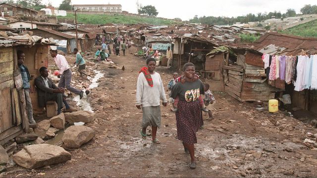 Mathare i utkanten av Nairobi. Foto: Rune Petter Ness/NTB/TT 