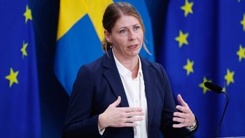 Sjukvårdsminister Elisabet Lann (KD). Foto: Nicklas Thegerström/TT.