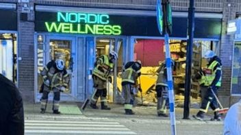 Räddningspersonal på plats. Foto: Skärmdump X