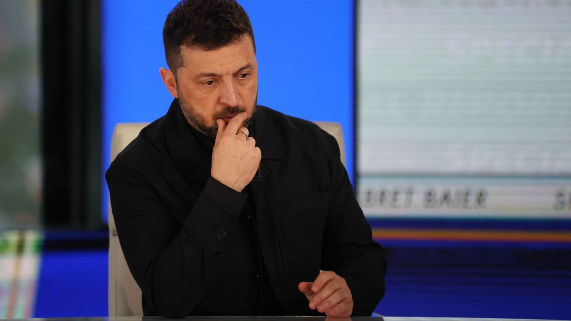 Ukrainas president Volodymyr Zelenskyj. Foto: Heather Khalifa/AP/TT