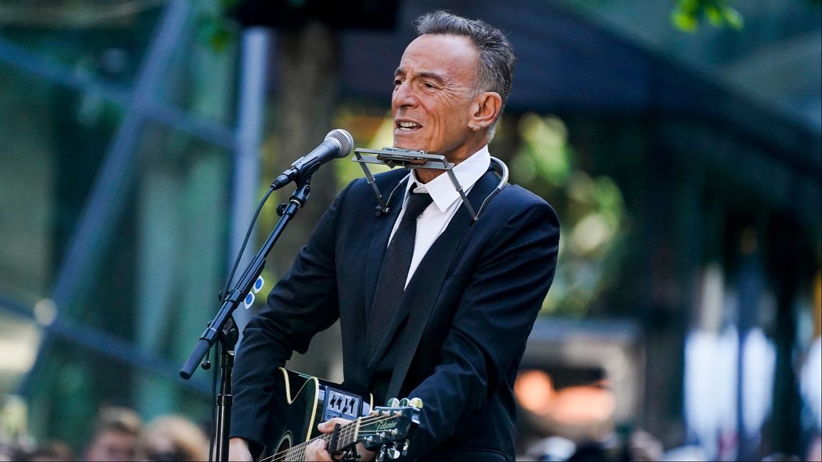 Bruce Springsteen återvänder till Sverige. Foto: Evan Vucci/AP/TT