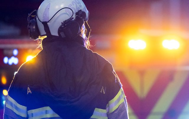 En person har avlidit efter villabranden i centrala Motala på tisdagskvällen. Arkivbild. Foto: Johan Nilsson/TT