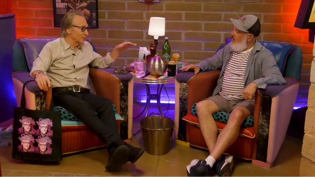 Bill Maher och David Cross. Foto: Faksimil, Club Random/Youtube