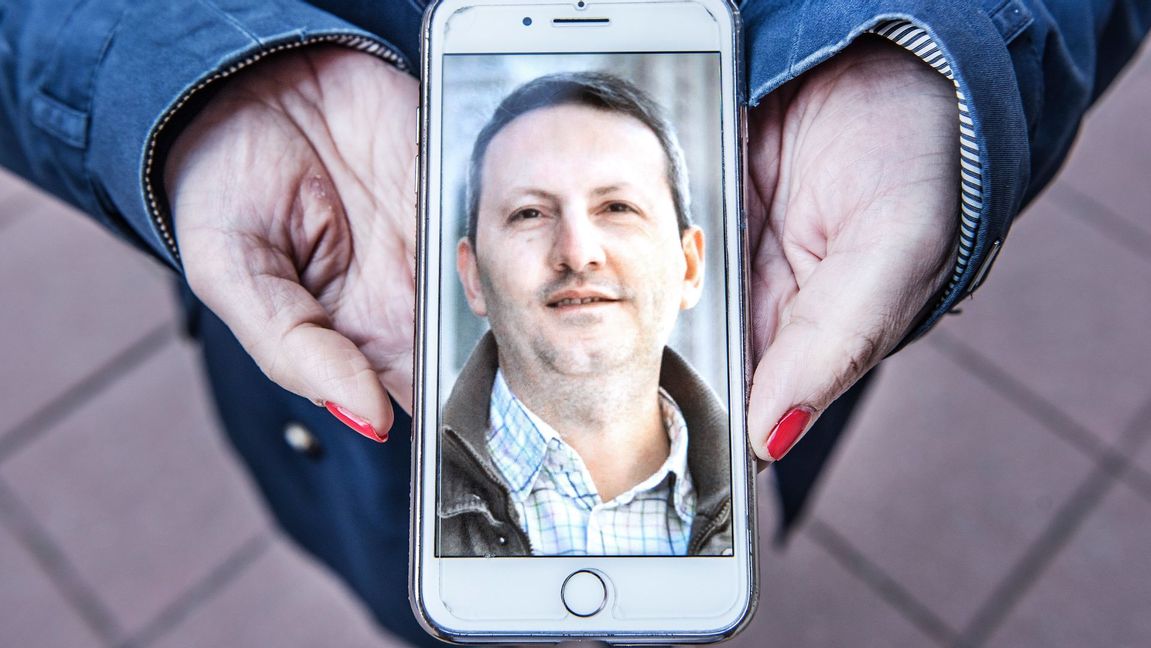 Den 21 maj ska akademikern och föreläsaren Ahmadreza Djalali avrättas i Iran. Foto: Tomas Oneborg/SvD/DN/TT