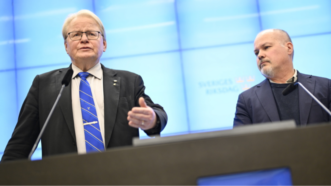 Hultqvist och Johansson på nya äventyr. Foto: Pontus Lundahl/TT
