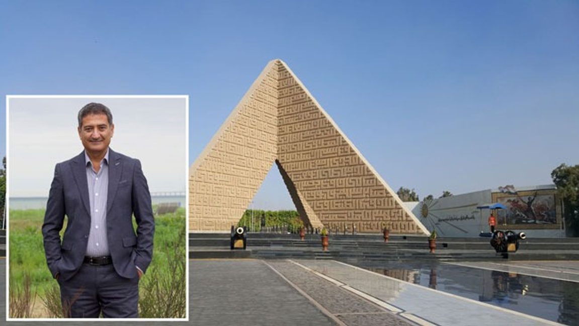Okände soldatens monument i Kairo, där Anwar Sadat ligger begravd. Foto: Pressbild/Ovedc, CC BY-SA 4.0.