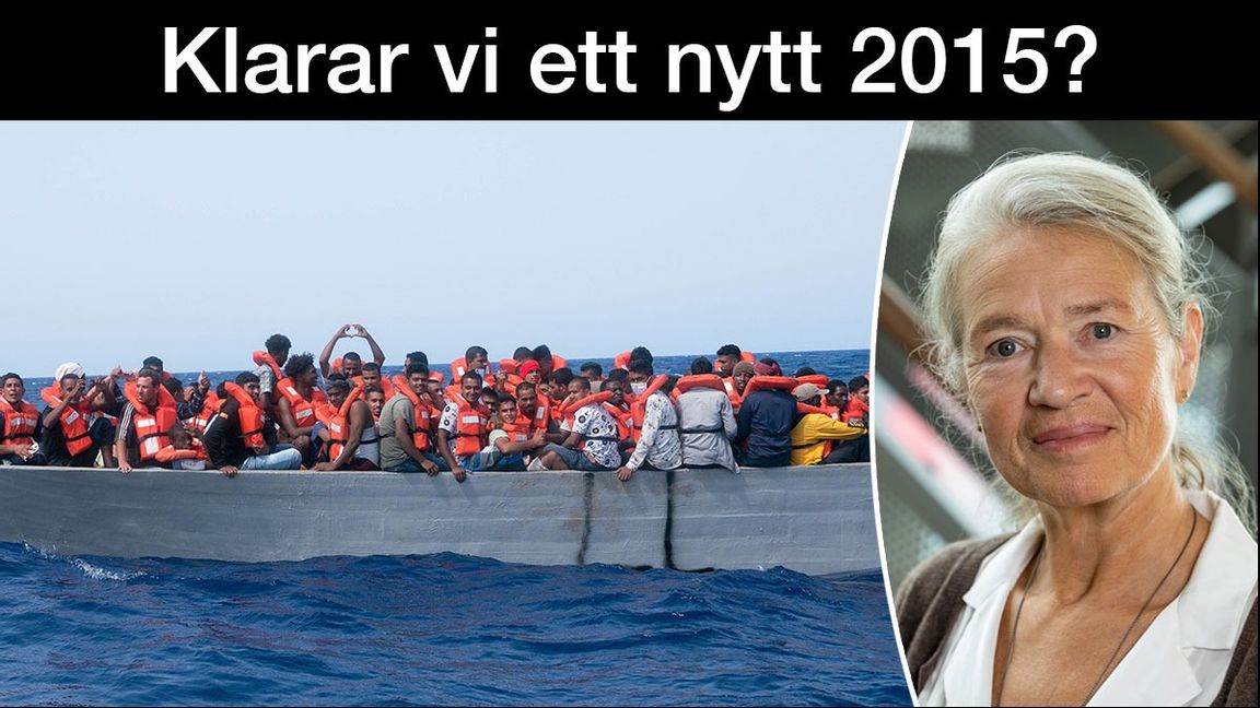 Ninna Nyberg Sørensen är forskningsledare vid det Danska institutet för internationella studier i Köpenhamn. Foto: Pressbild/Adrian Pourviseh/Sea-Watch.org