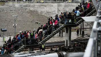 Immigranter på Hyllie station i Malmö 2015 Foto: Johan Nilsson/TT