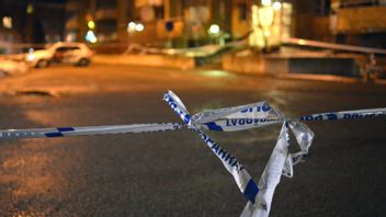 Avspärrning i Västrås. Foto: Johan Nilsson / TT