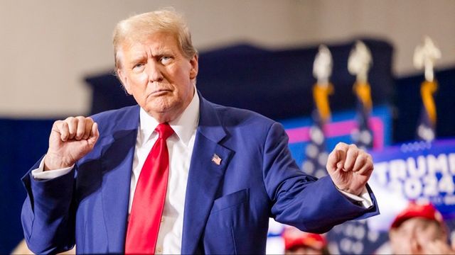 Donald Trump är populär i Ukraina. Foto: AP