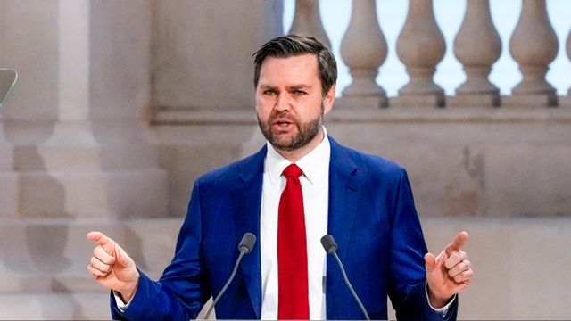 JD Vance i Paris. Foto: AP