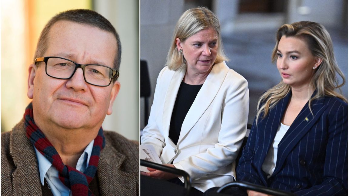 Stig-Björn Ljunggren menar att det finns sakpolitiska frågor där Magdalena Andersson (S) och Ebba Busch (KD) kan samarbeta. Foto: Henrik Montgomery/TT/Claudio Bresciani/TT