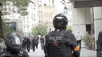 Inför kvällens kvartsfinal har franska myndigheter vidtagit omfattande säkerhetsåtgärder. Foto: Skärmdump X