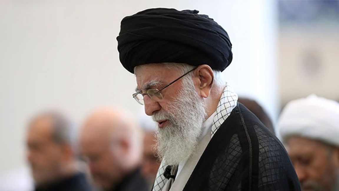 Irans högste ledare Ayatollah Ali Khamenei. Bild: Office of the Iranian Supreme Leader via AP