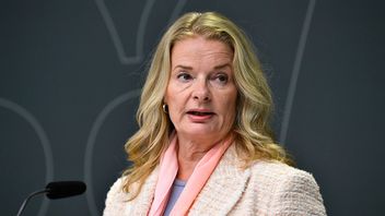 Skolminister Lotta Edholm (L). Foto: Lars Schröder/TT