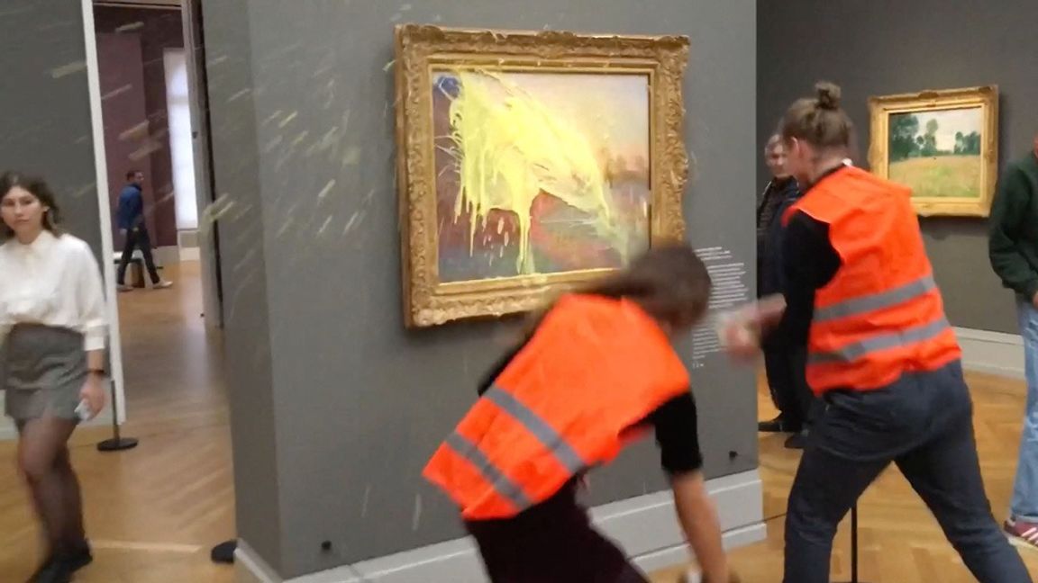 Hjort: Vandalerna räddar inte miljön utan förstör museer