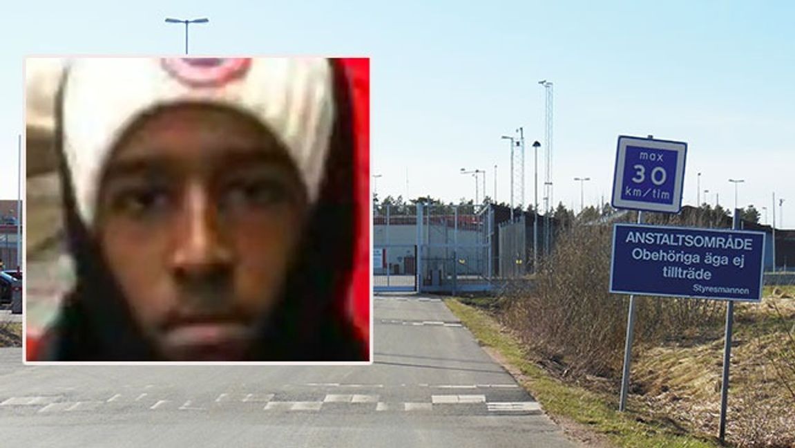 Mansour Ismail och Tidaholmsanstalten. Bild: Polisen/Albin Olsson/CC BY-SA 3.0