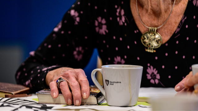 Låt oss lösa detta så snart som möjligt – och definitivt innan vi själva hamnar på hemmet... Foto: Magnus Lejhall/TT