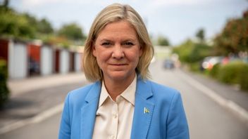 Magdalena Andersson (S). Foto: Mathias Hansson.