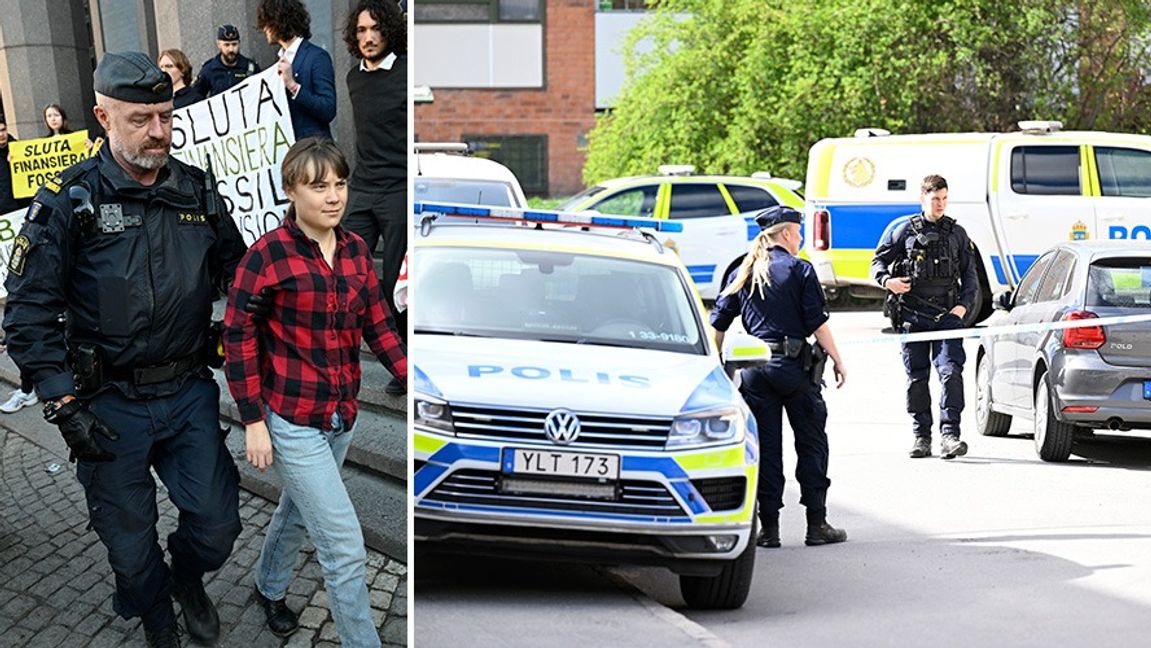 ”[Greta Thunberg] blir på så vis sinnebilden för den unga nya generationens navelskådande. Hon säger det nämligen rent ut: hon vet bäst själv”, skriver Torsten Sandström. Foto: Fredrik Sandberg/Jessica Gow/TT