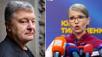 Petro Porosjenko och Julia Tymosjenko. Bild: Emma-Sofia Olsson SVD/TT/AP Photo/Efrem Lukatsky