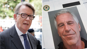 Peter Mandelson läckte konfidentiella regeringsdokument om brittisk ekonomi till Jeffrey Epstein 2009. Foto: Kirsty Wigglesworth/Jon Elswick/AP/TT