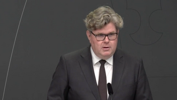 Justitieminister Gunnar Strömmer (M). Foto: Skärmavbild via Regeringskansliet