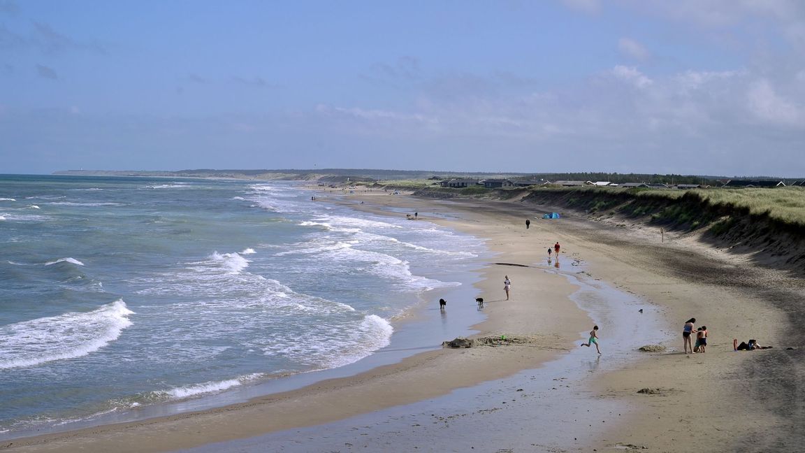 Skallerupstranden på Jylland, Danmark. Foto: Janerik Henriksson/TT