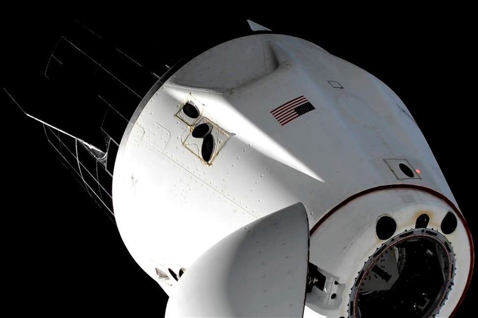 SpaceX-kapseln är nu på väg tillbaka till jorden. Nasa