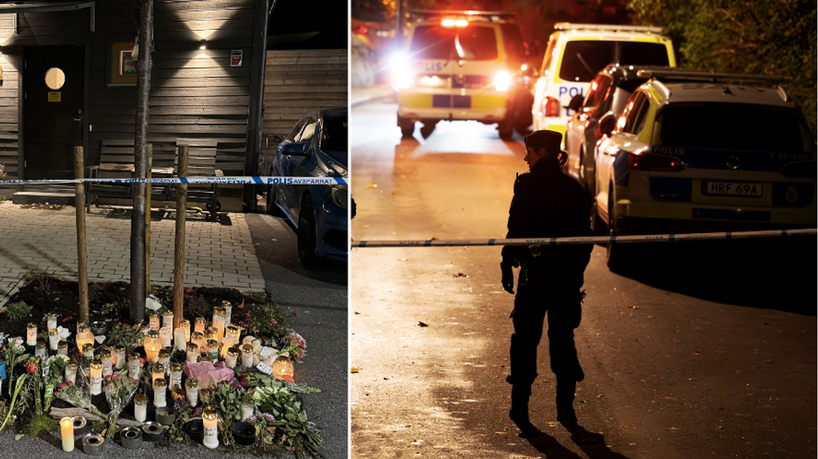 Tre unga personer har begärts häktade misstänkta för inblandning i mord i södra Stockholm förra veckan. Foto: Isabelle Eriksson/Nils Petter Nilsson / TT