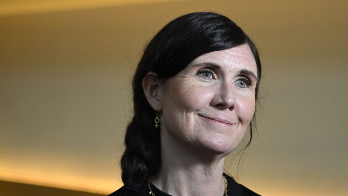 Märta Stenevi beskrivs som ett arbetsmiljöproblem. Foto: Jessica Gow/TT