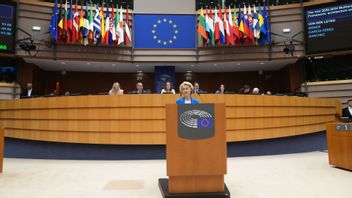 Ursula von der Leyen. Foto: TT/ (AP Photo/Virginia Mayo) 