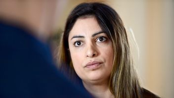 Vänsterpartiets partiledare Nooshi Dadgostar. Arkivbild. Foto: Paul Wennerholm/TT