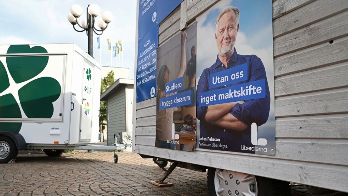 Hade det varit val i dag hade L åkt ur riksdagen och det hade inte blivit ett maktskifte. Foto: Jeppe Gustavsson/TT 