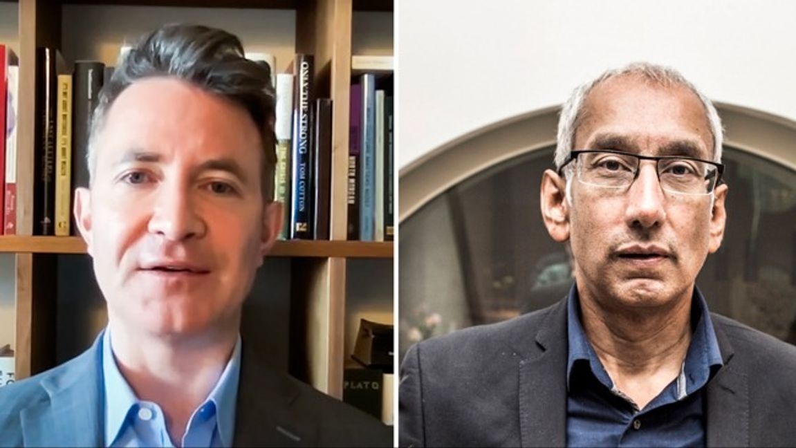 Douglas Murray vinner mot The Observer/Guardian Media Group efter en smutskastande krönika av Kenan Malik. Foto: Douglas Murray/Lars Pehrson/SvD/TT