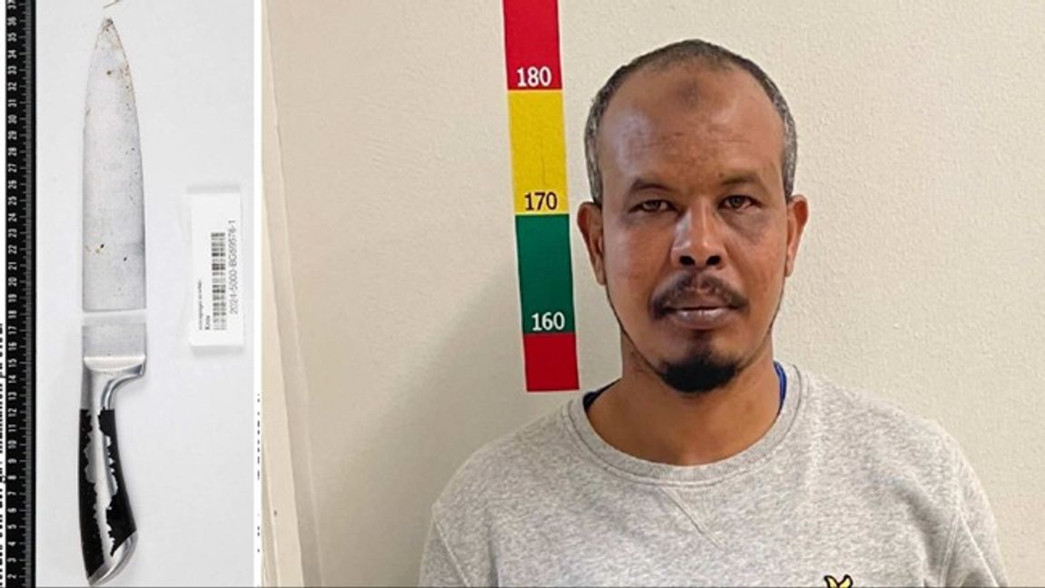 Den åtalade Abdulrahman Hussein Mohammed, 34 år. Foto: Polisen